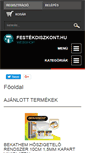 Mobile Screenshot of festekdiszkont.hu